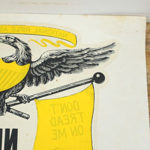 Vintage NRA Member Heat Transfer Decal for Shirts or Cloth 7.5in Wide - Picture 4 of 6